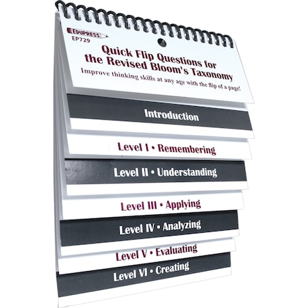 Edupress Quick Flip Questions for the Revised Bloom's Taxonomy 60729